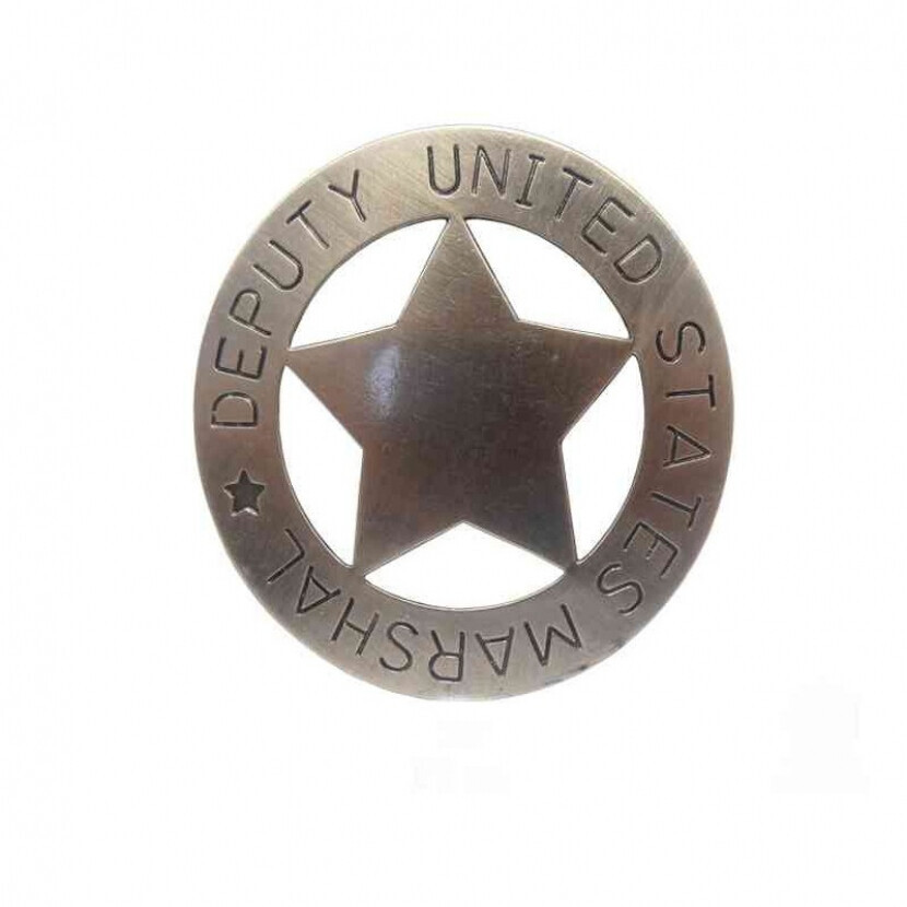 Hviezda okrúhla Zástupca šerifa - strieborná
