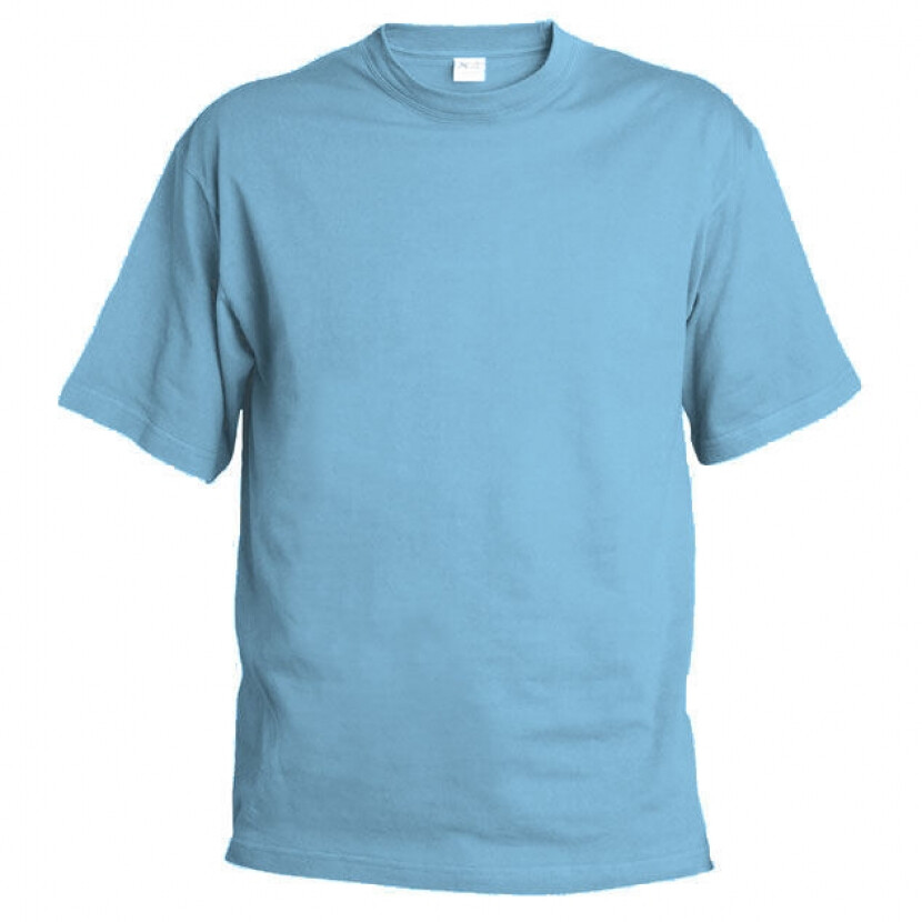 Tričko unisex Xfer 160 - svetlo modré, S