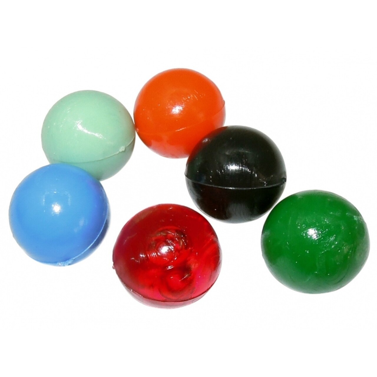 Plastové guličky do praku 17mm 40 ks - farebné