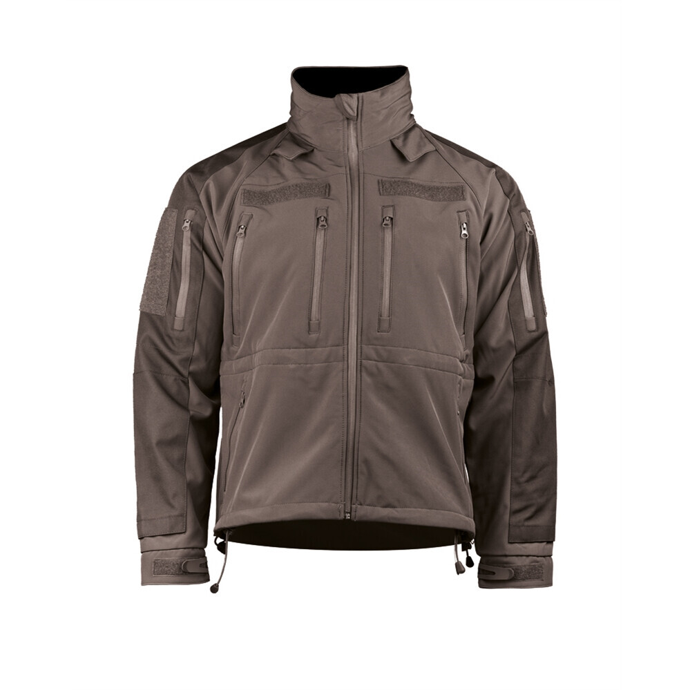 Bunda Mil-Tec Softshell Plus - čierna, XL