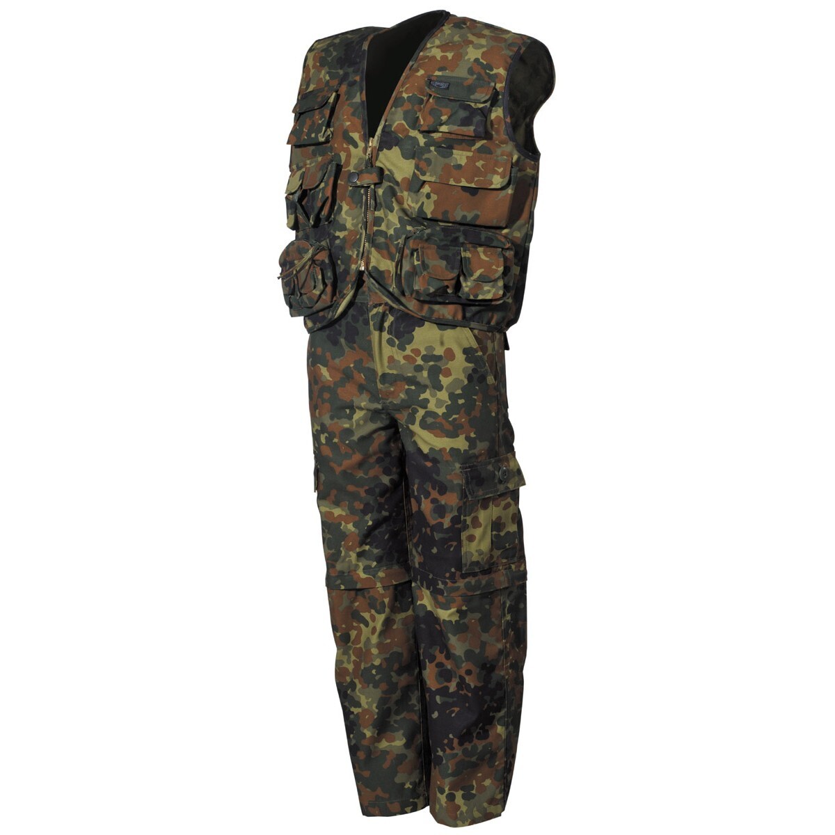 Komplet detský MFH US - flecktarn, M