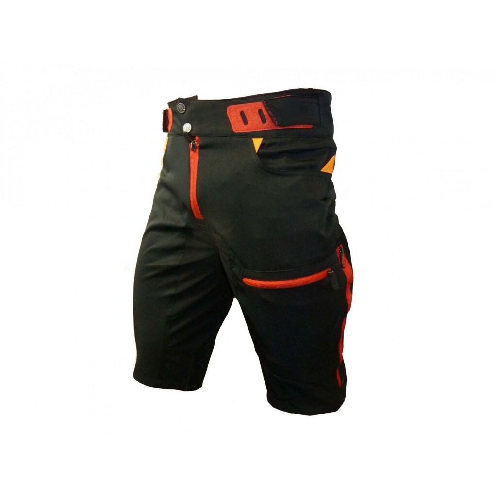Kraťasy pánske Haven Singletrail HMS - čierne-červené, M