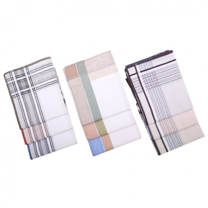 Pánske vreckovky Etex M11 6 ks - různé barvy