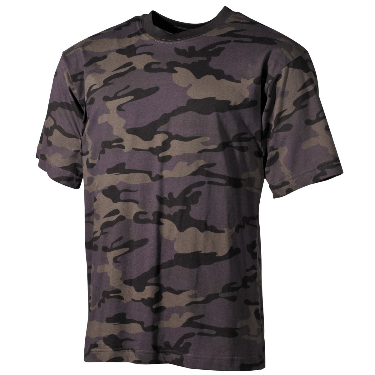 Tričko s krátkym rukávom MFH US - darkcamo, 3XL