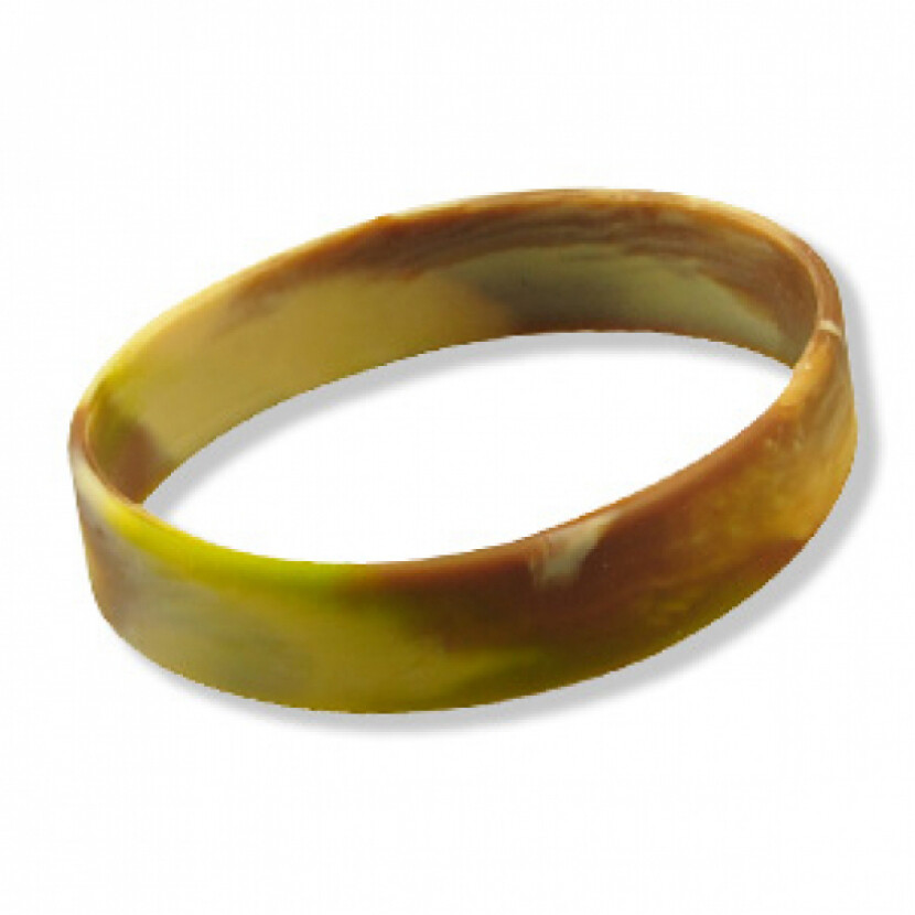 Silikónový náramok - browncamo