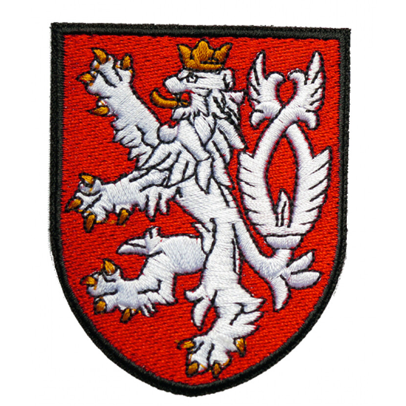 Nášivka Český znak 5,5x6,5 cm