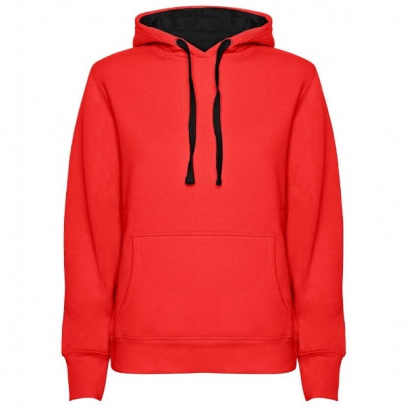 Dámska mikina Roly Urban - červená-čierna, S