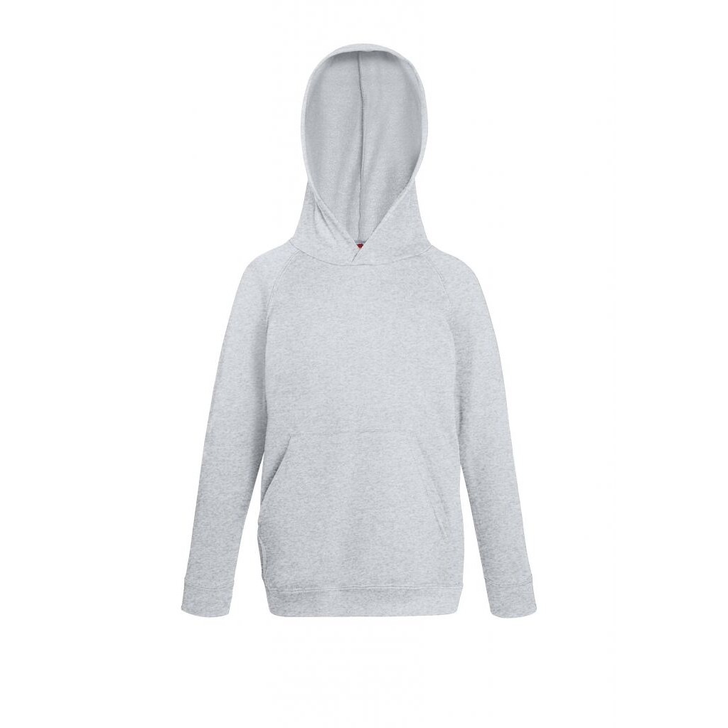 Mikina detská Fruit of the Loom - sivá, 152