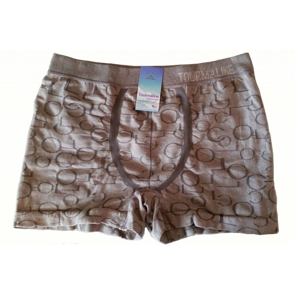 GreenWorld Boxerky bavlnené s turmalínom - sivé, XXL