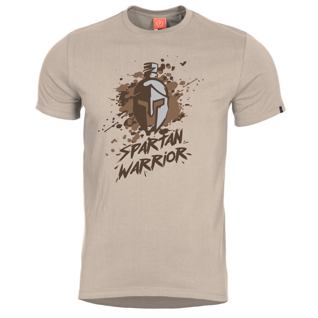 Tričko Pentagon Spartan Warrior - béžové, XL