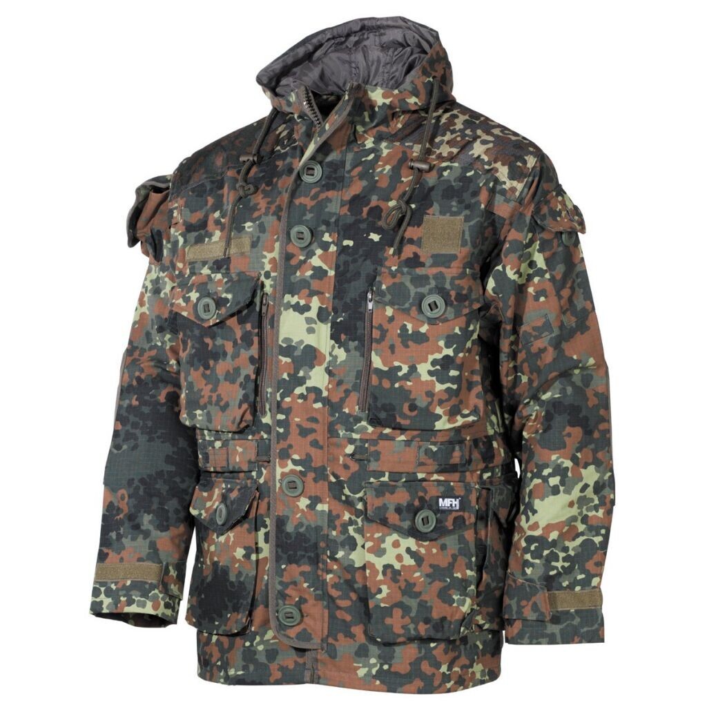 Bunda MFH Commando Smock - flecktarn, L