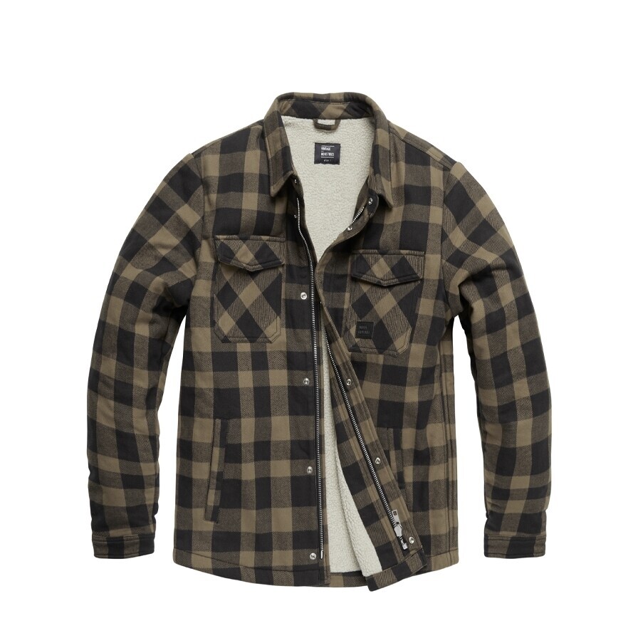 Bunda Vintage Industries Craft Heavyweight Sherpa - béžová, S
