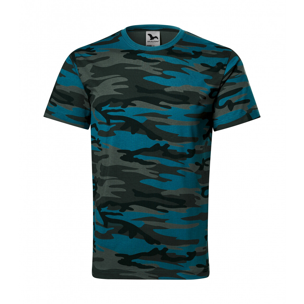 Tričko pánske Malfini Camo - skyblue, S