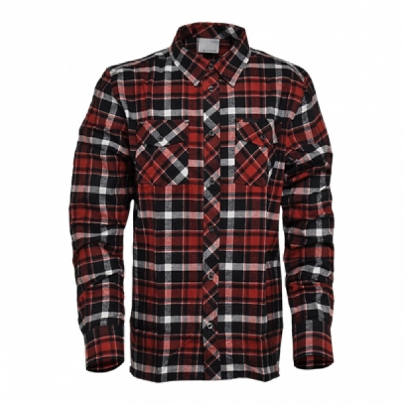 Košeľa Vintage Industries Finnley - červená, S