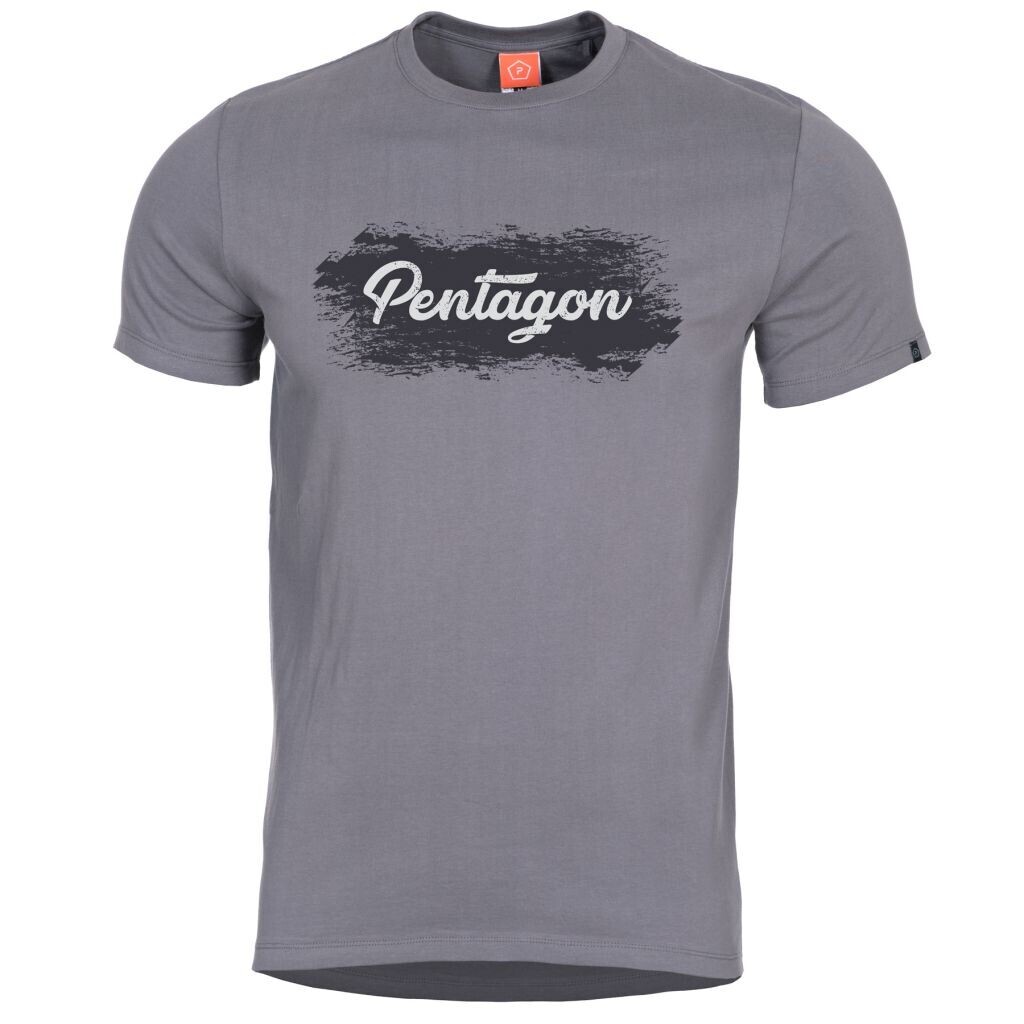 Tričko Pentagon Grunge - sivé, XS