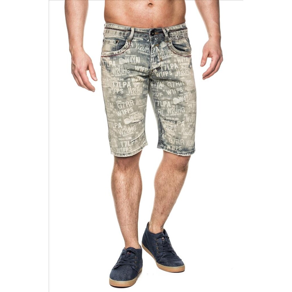 Kraťasy džínsové Jeansnet 6002 - sivé, 31