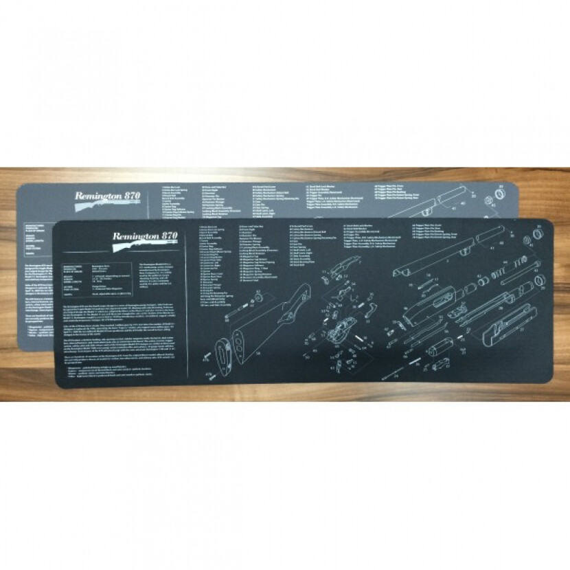 Servisná podložka na čistenie zbraní REMINGTON 870 - čierna