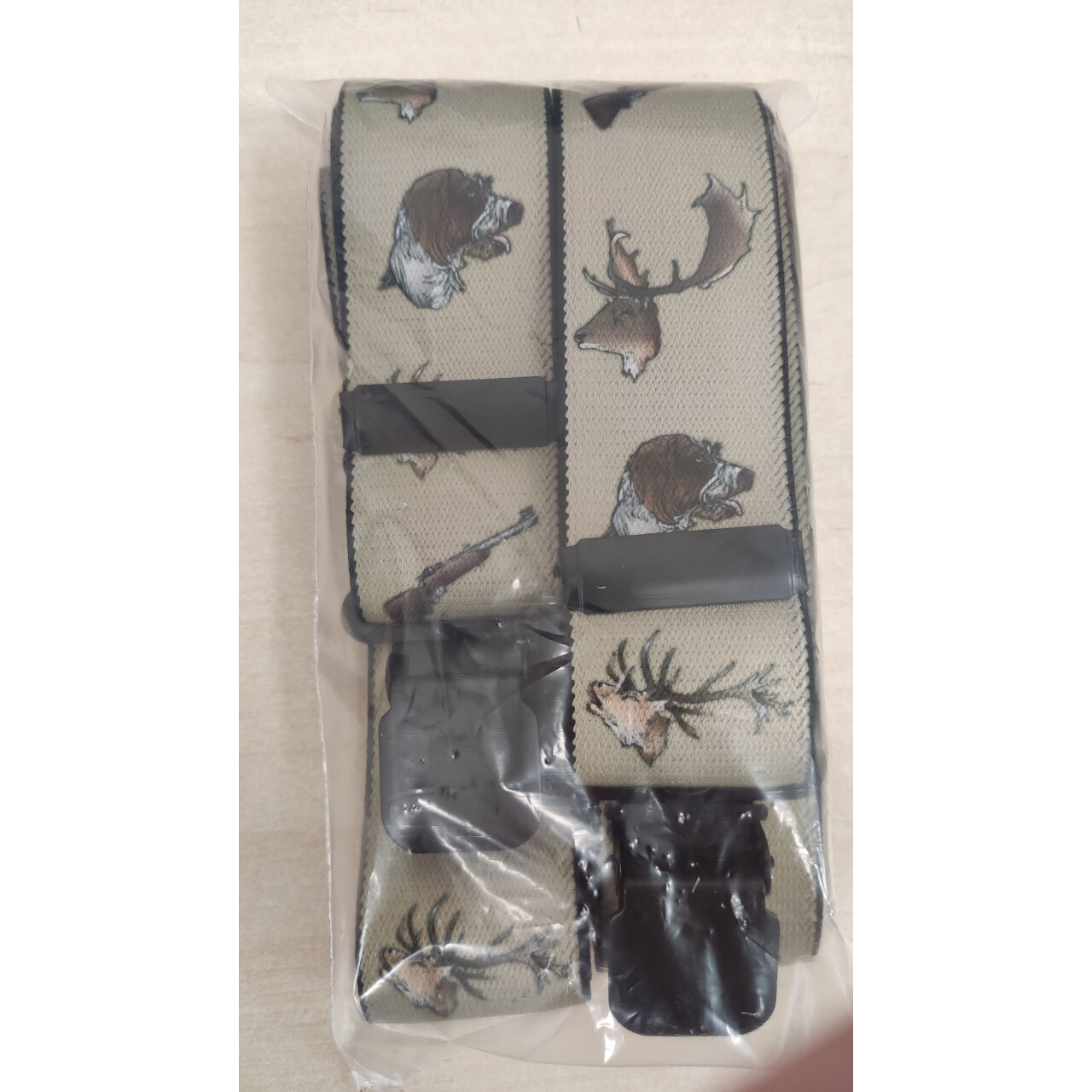 Nohavicové traky VTC Poľovnícke - béžové