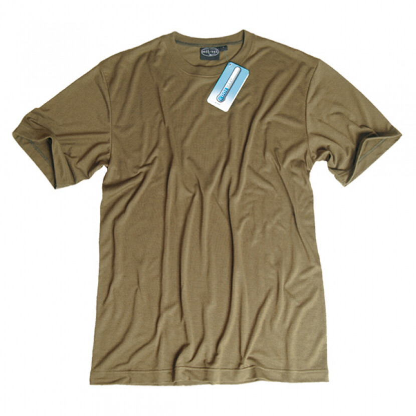 Funkčné tričko Coolmax - coyote, S