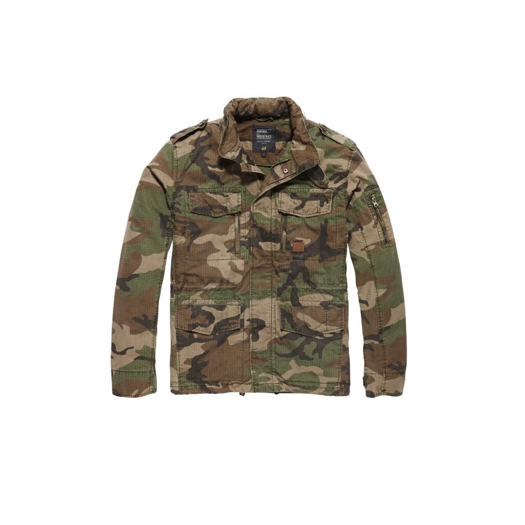 Bunda Vintage Industries Cranford - woodland, XXL