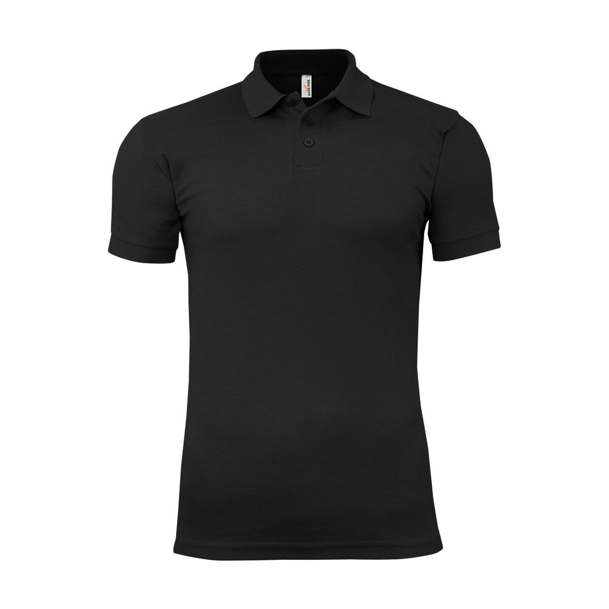 Polokošeľa pánska Alex Fox Idaho - čierna, 3XL