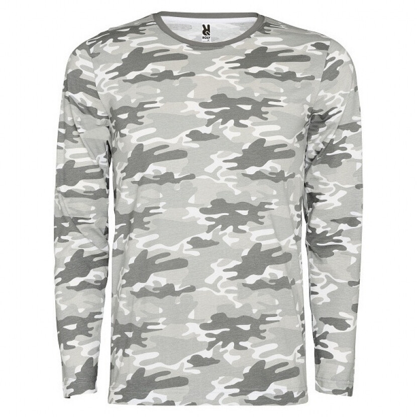 Pánske tričko s dlhým rukávom Roly Molano - nightcamo, L