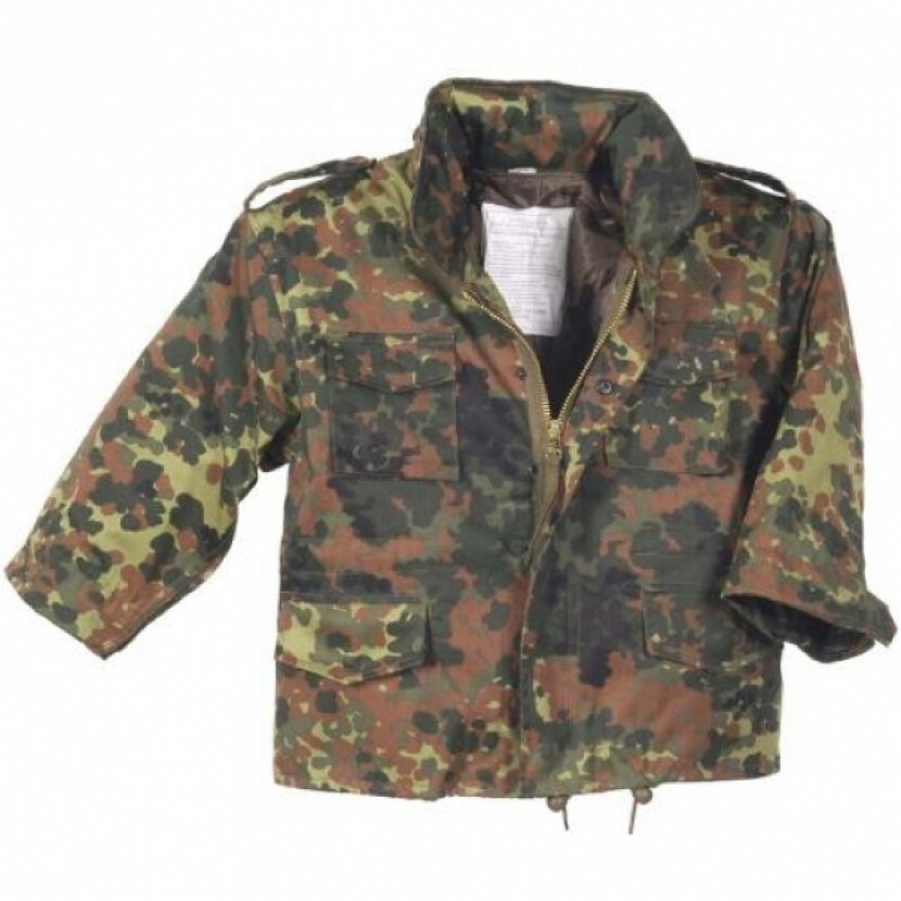 Bunda detská Anton M65 - flecktarn, XL