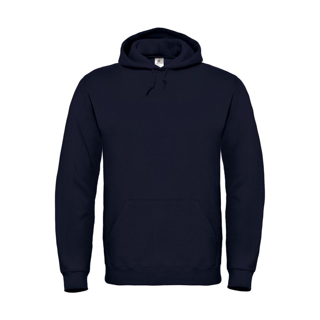 Mikina s kapucňou B&C Classic - navy, M