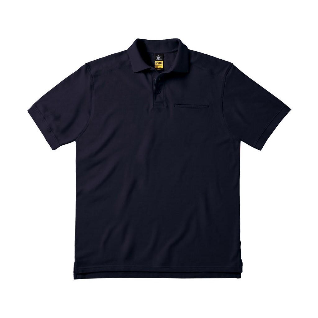 Polokošeľa B&C Pro Skill Pro - navy, XXL