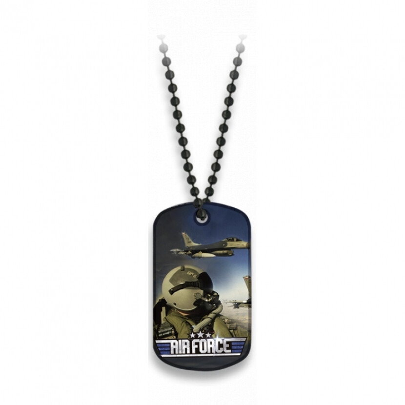 Známka Dog Tag Albainox AIR FORCE - farebná