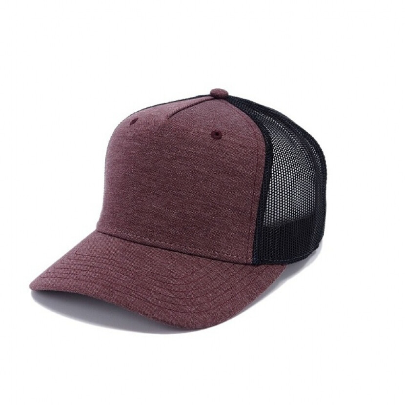 Šiltovka CoFEE Snap Curved - tmavo červená-čierna