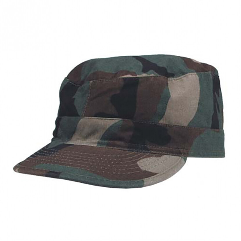 US BDU poľná čiapka - woodland-washed, S