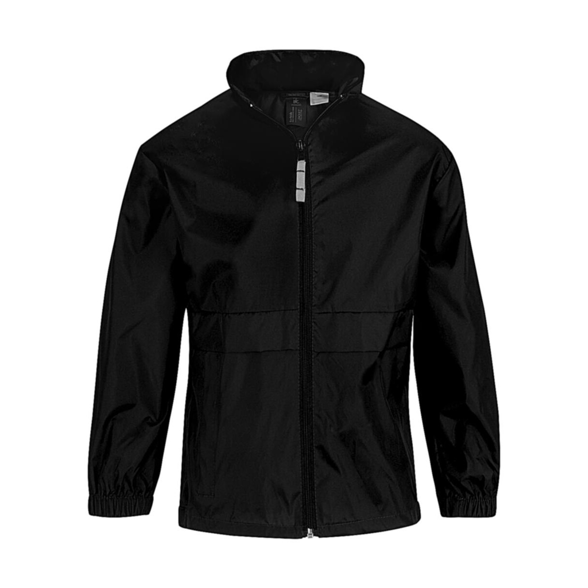 Detská vetrovka B&C Sirocco - čierna, 98/104