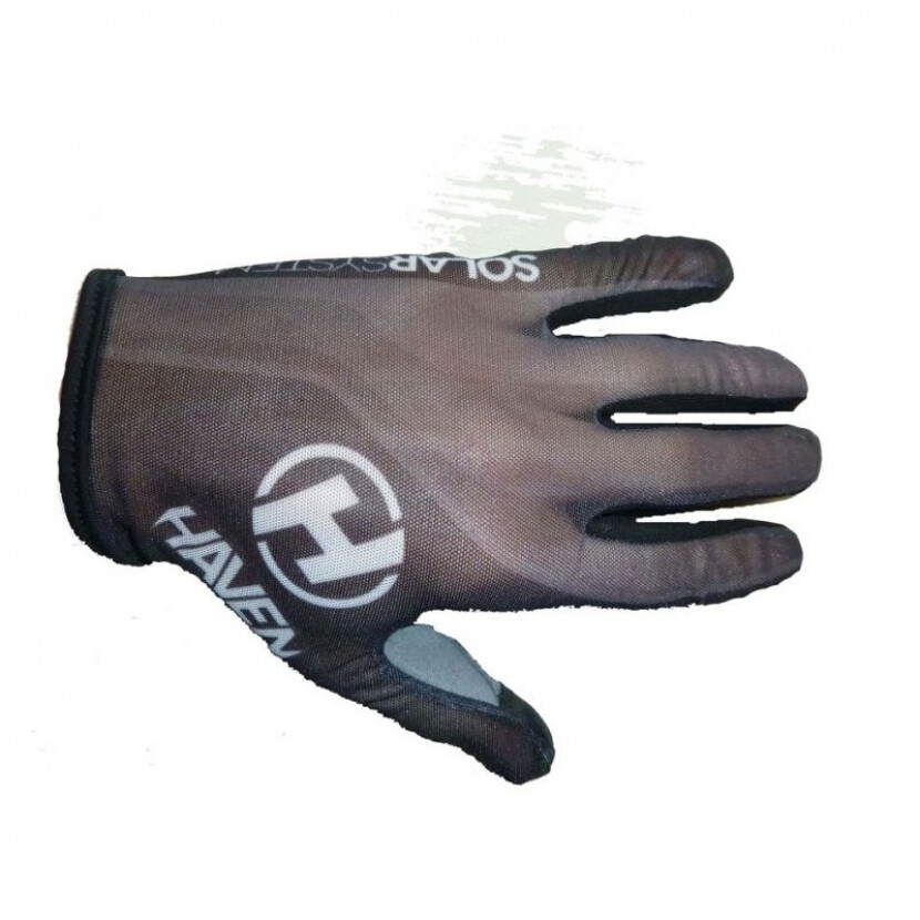 Rukavice Haven Solar Long - čierne, XXS
