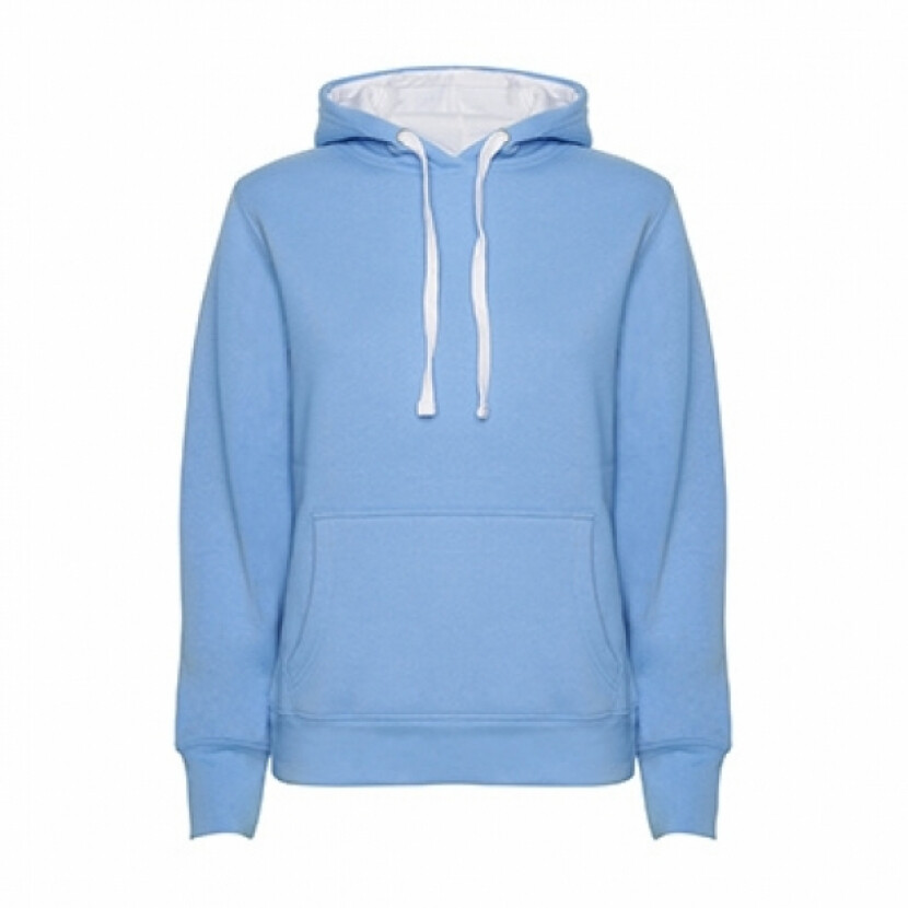 Dámska mikina Roly Urban - svetlo modrá-biela, XXL