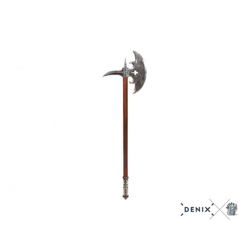 Sekera Nemecko 15. storočie - hnedá-strieborná