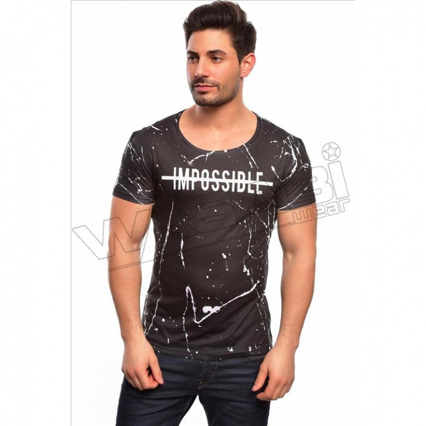 Tričko Wasabi Impossible - čierne, L