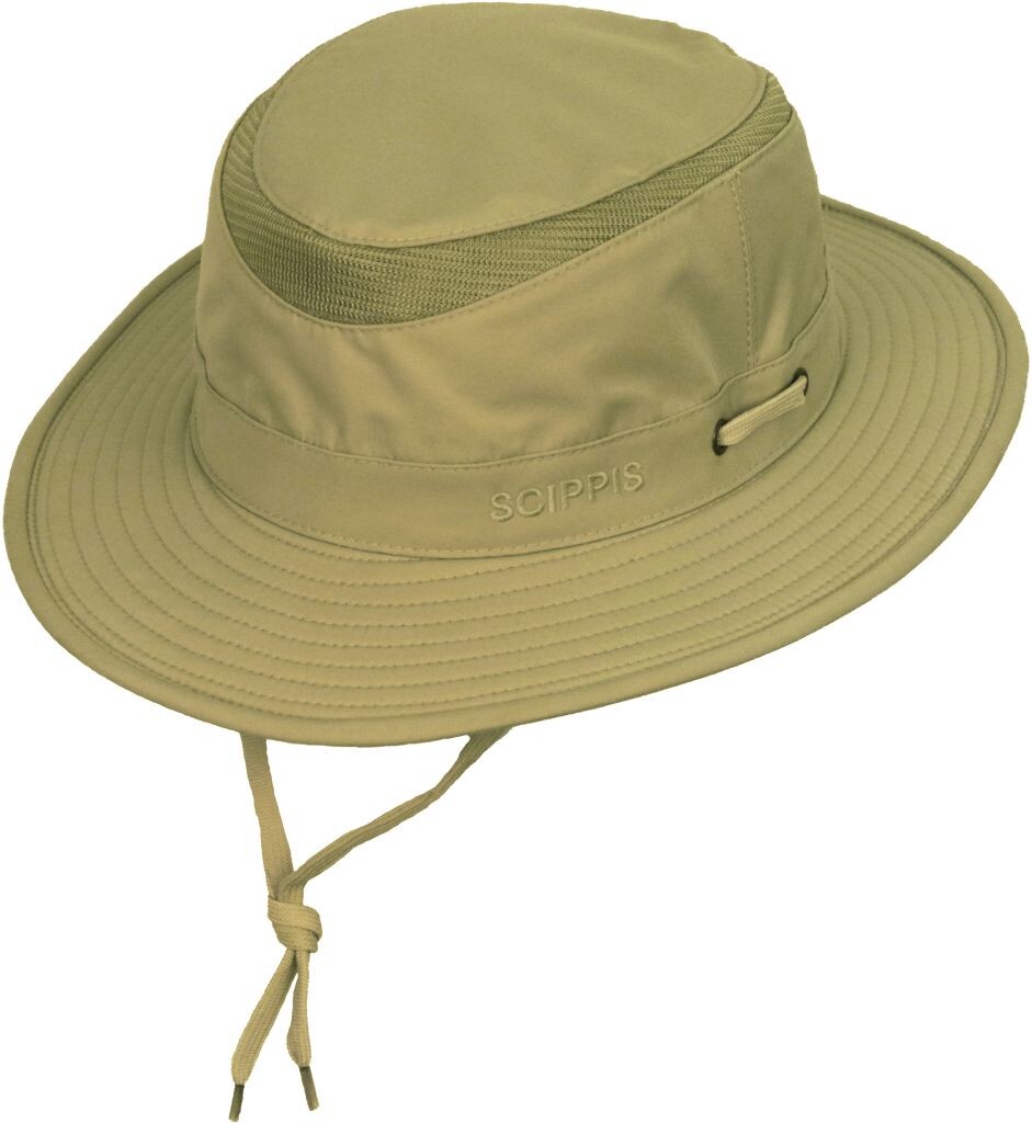 Klobúk bavlnený Scippis Hudson - khaki, M