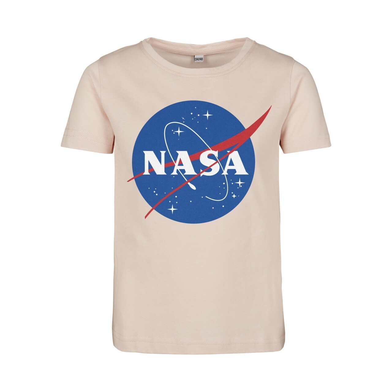 Tričko detské Mister Tee NASA Insignia - ružové, 122/128