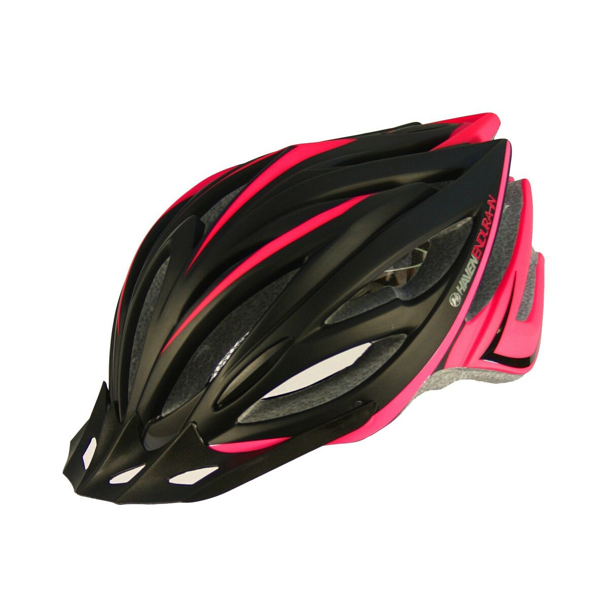 Prilba Haven Endura-In - čierna-ružová, S/M