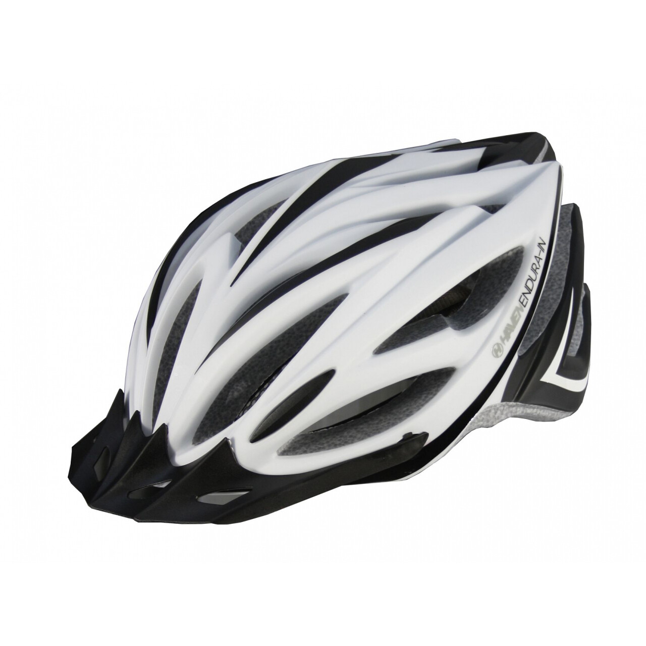 Prilba Haven Endura-In - biela-čierna, S/M