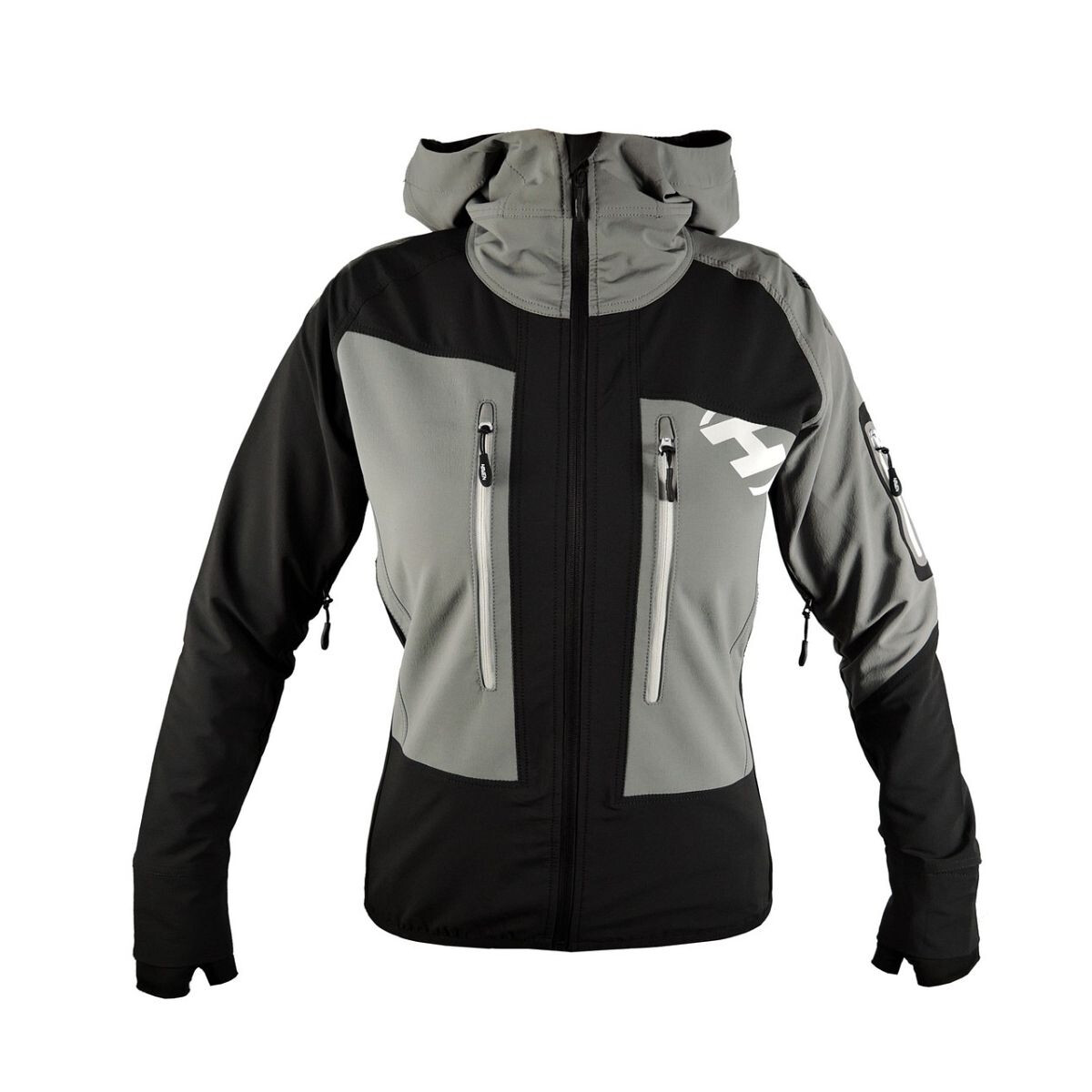 Bunda dámska Haven Polartis - sivá-čierna, L