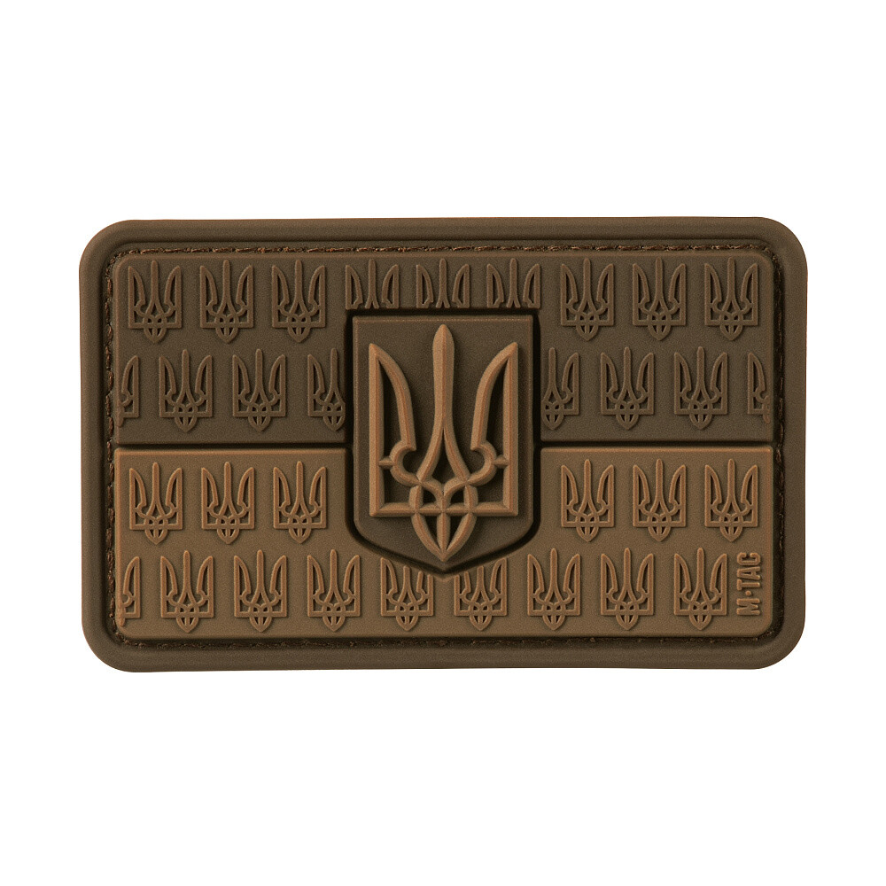 Nášivka M-Tac UA Flag Relief - hnedá