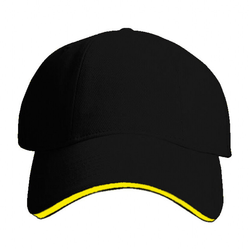 Šiltovka Xfer Turned Sandwich - čierna-žltá