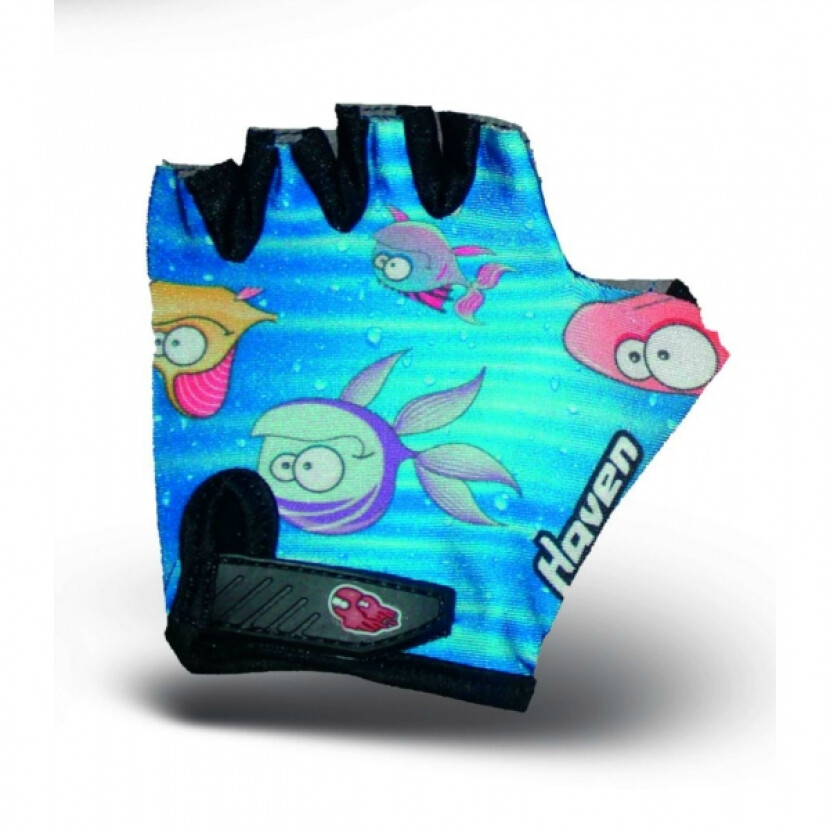 Rukavice detské Haven Dream Rybky - modré, S