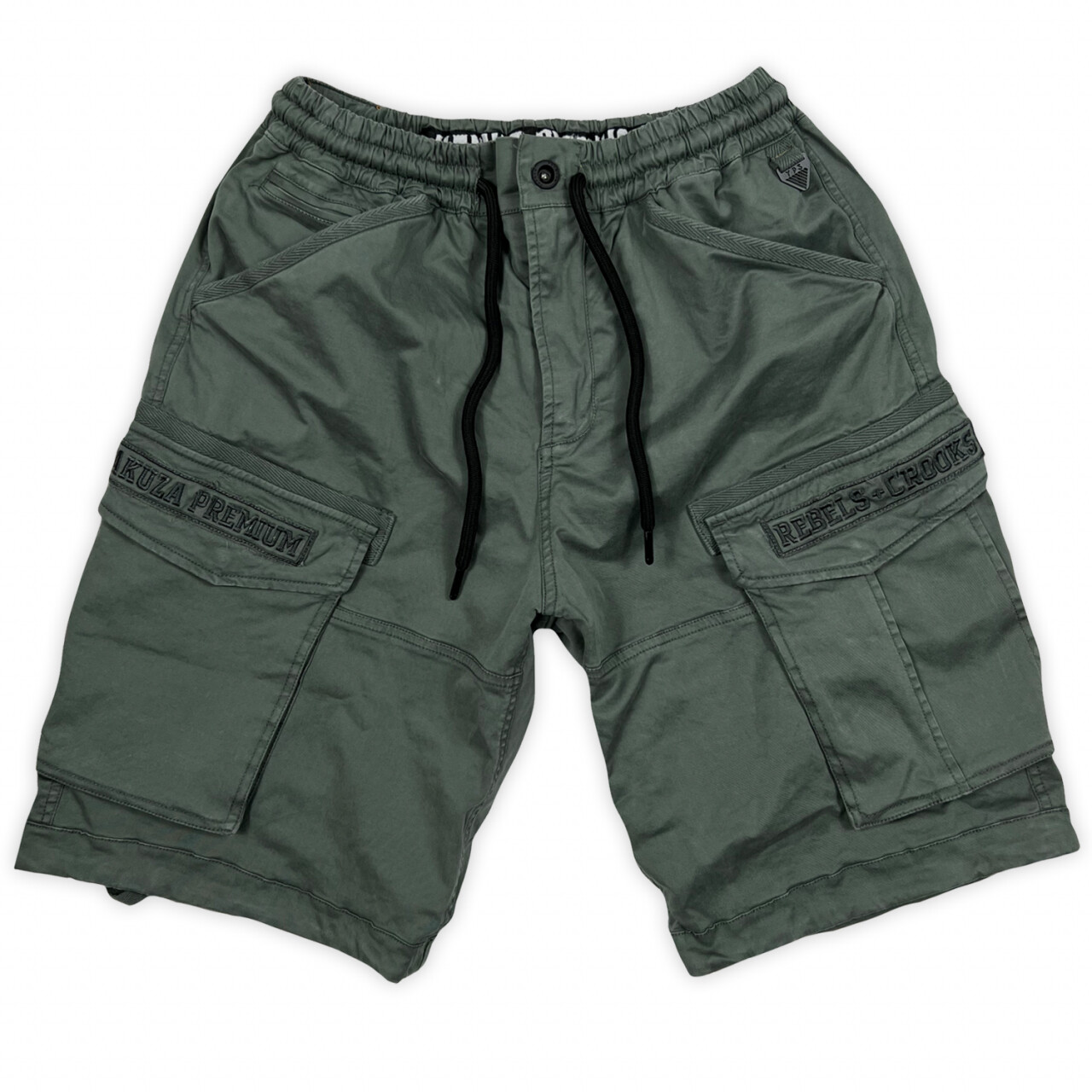 Kraťasy Yakuza Premium Rebels Line - olivové, XL