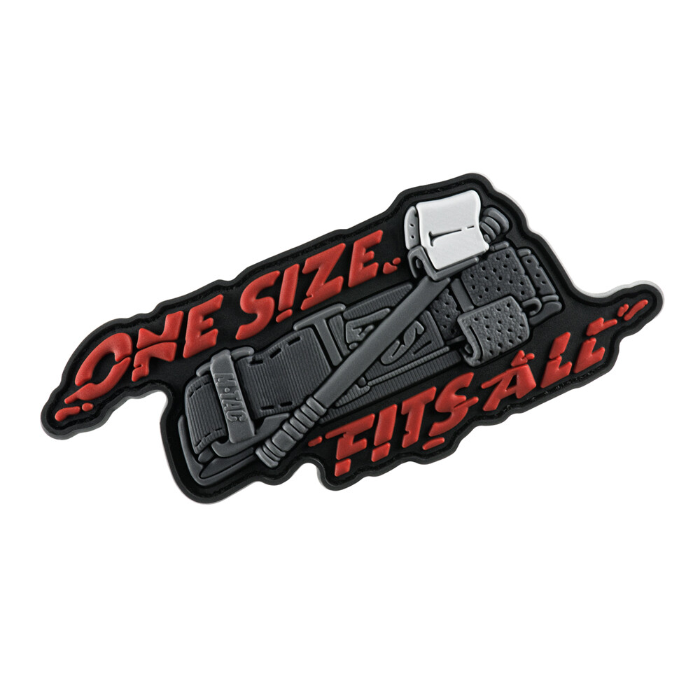 Nášivka M-Tac Tourniquet - čierna-červená