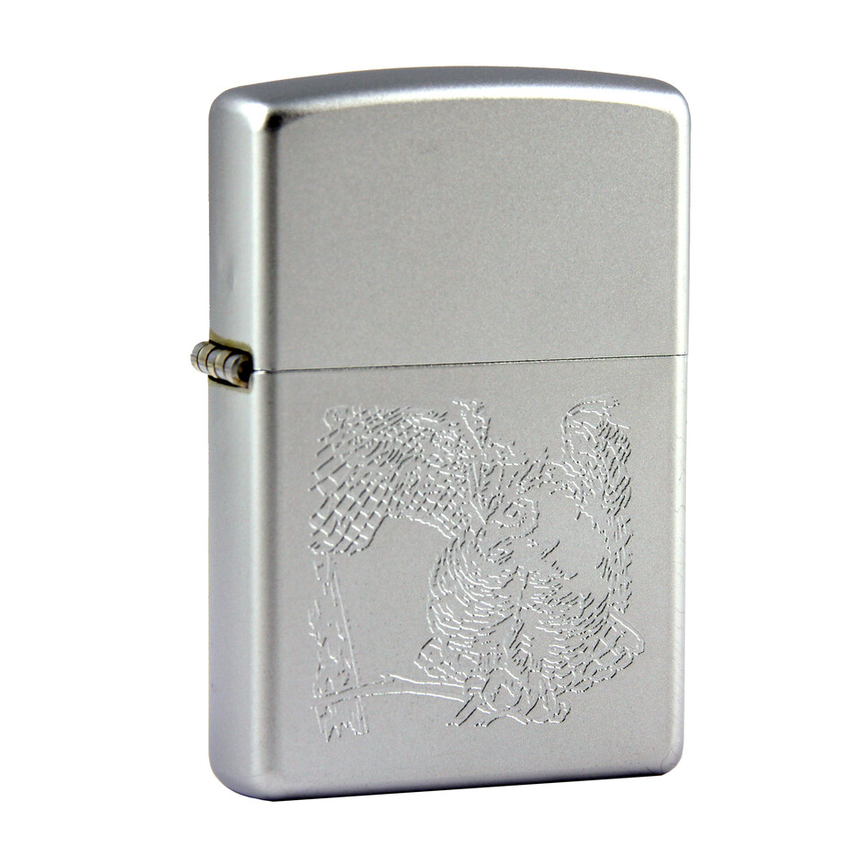 Zapaľovač Zippo 0264 Bird - strieborný