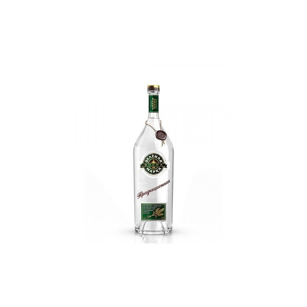 Zelyonaya Marka Tradicionnaya Vodka, 1 l
