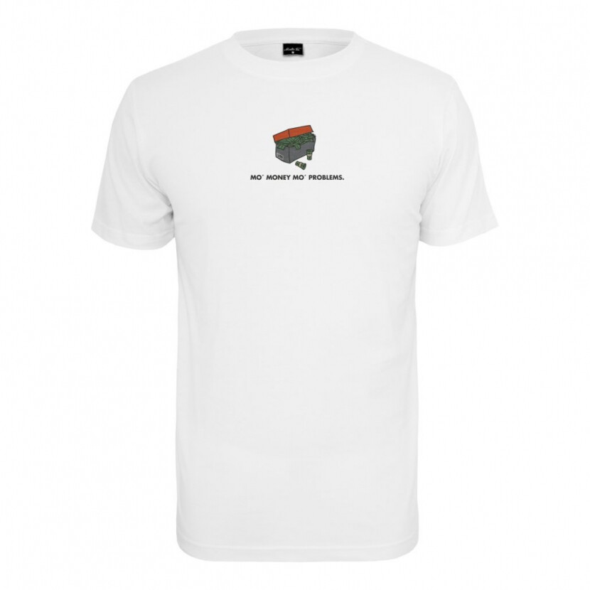 Tričko Mister Tee Shoebox - biele, L